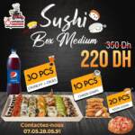 Menu Top Sushi Marrakech December 2023 043523-587800